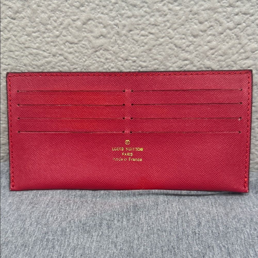 Source Unknown Red Card Holder